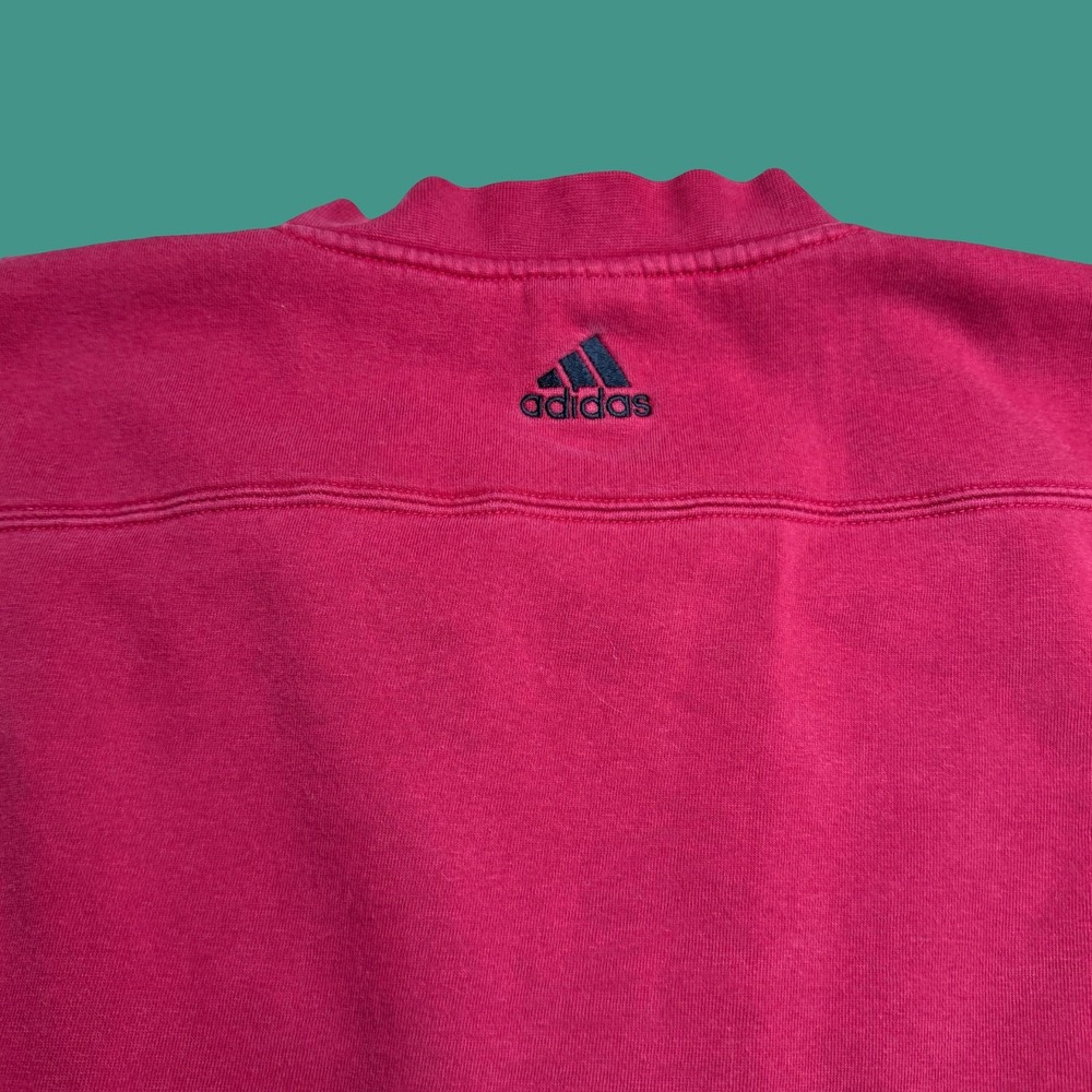 Adidas Nebraska Huskers Sweatshirt XL Red Embroidered NCAA College Vintage Y2K - Picture 16 of 16